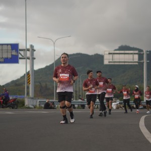 Race photo from KEDIRI HALF MARATHON 2026