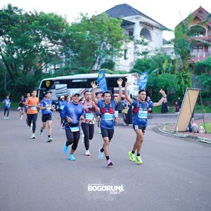 Race photo from BOGORUN 2026