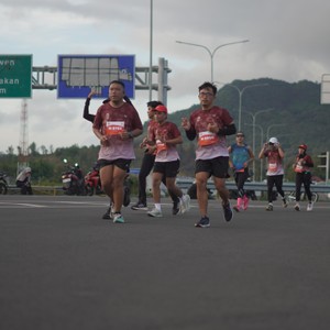 Race photo from KEDIRI HALF MARATHON 2026