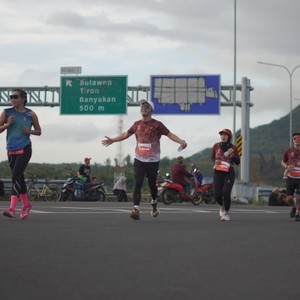 Race photo from KEDIRI HALF MARATHON 2026