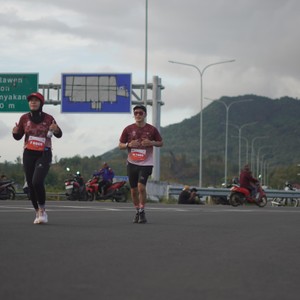 Race photo from KEDIRI HALF MARATHON 2026