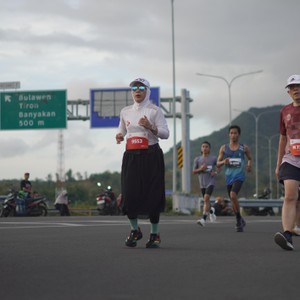 Race photo from KEDIRI HALF MARATHON 2026