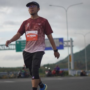 Race photo from KEDIRI HALF MARATHON 2026