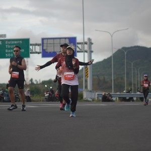 Race photo from KEDIRI HALF MARATHON 2026