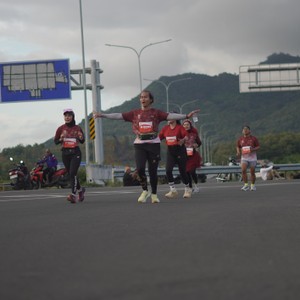 Race photo from KEDIRI HALF MARATHON 2026