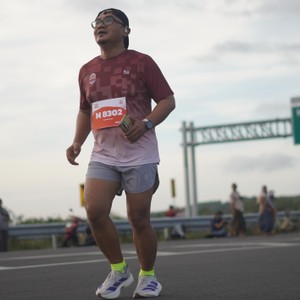 Race photo from KEDIRI HALF MARATHON 2026