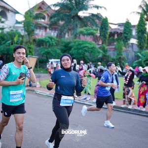 Race photo from BOGORUN 2026