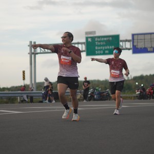 Race photo from KEDIRI HALF MARATHON 2026