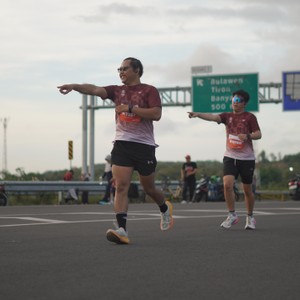 Race photo from KEDIRI HALF MARATHON 2026