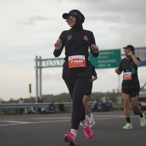 Race photo from KEDIRI HALF MARATHON 2026