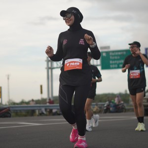 Race photo from KEDIRI HALF MARATHON 2026