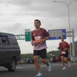 Race photo from KEDIRI HALF MARATHON 2026