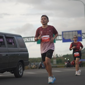 Race photo from KEDIRI HALF MARATHON 2026