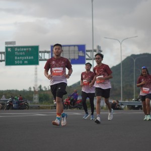 Race photo from KEDIRI HALF MARATHON 2026