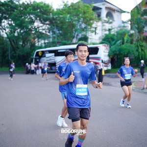Race photo from BOGORUN 2026