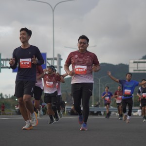 Race photo from KEDIRI HALF MARATHON 2026