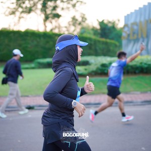 Race photo from BOGORUN 2026