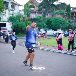 Race photo from BOGORUN 2026