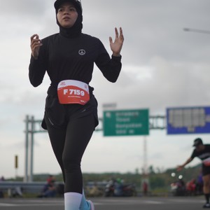Race photo from KEDIRI HALF MARATHON 2026