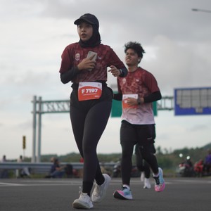 Race photo from KEDIRI HALF MARATHON 2026