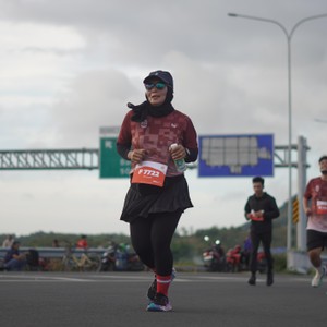 Race photo from KEDIRI HALF MARATHON 2026