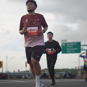 Race photo from KEDIRI HALF MARATHON 2026