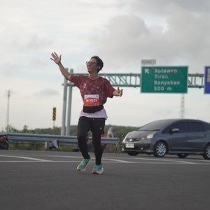 Race photo from KEDIRI HALF MARATHON 2026