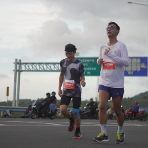 Race photo from KEDIRI HALF MARATHON 2026