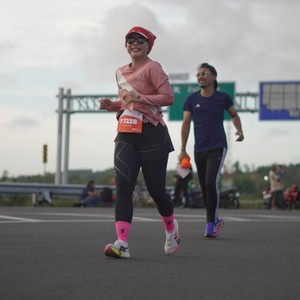 Race photo from KEDIRI HALF MARATHON 2026