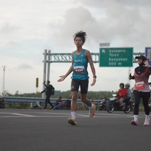 Race photo from KEDIRI HALF MARATHON 2026