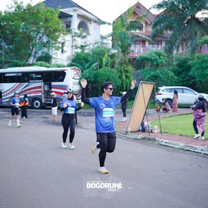 Race photo from BOGORUN 2026