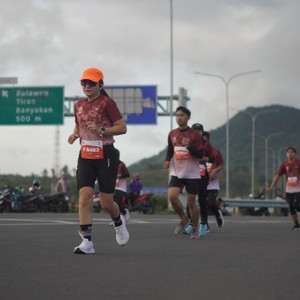 Race photo from KEDIRI HALF MARATHON 2026