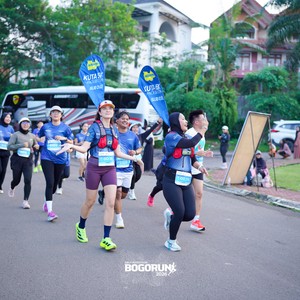 Race photo from BOGORUN 2026