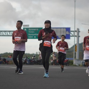 Race photo from KEDIRI HALF MARATHON 2026