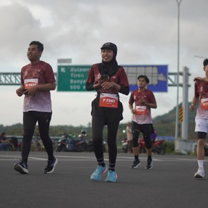 Race photo from KEDIRI HALF MARATHON 2026