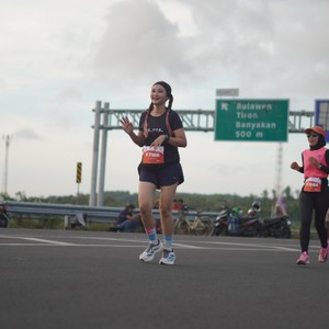 Race photo from KEDIRI HALF MARATHON 2026