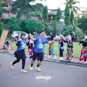 Race photo from BOGORUN 2026