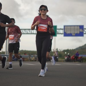 Race photo from KEDIRI HALF MARATHON 2026