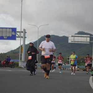 Race photo from KEDIRI HALF MARATHON 2026