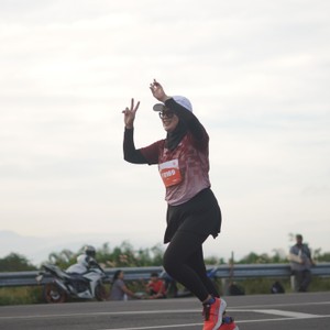 Race photo from KEDIRI HALF MARATHON 2026