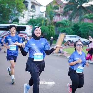 Race photo from BOGORUN 2026