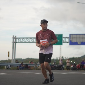 Race photo from KEDIRI HALF MARATHON 2026