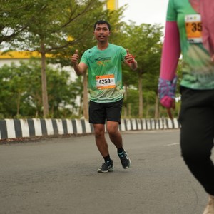Race photo from ARUTMIN BORNEO RUN 2025