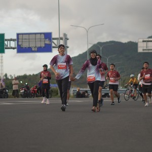 Race photo from KEDIRI HALF MARATHON 2026