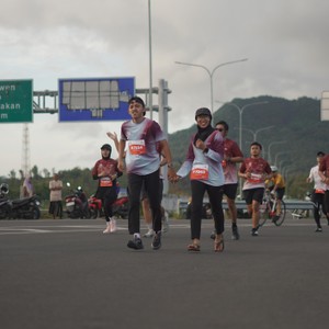 Race photo from KEDIRI HALF MARATHON 2026