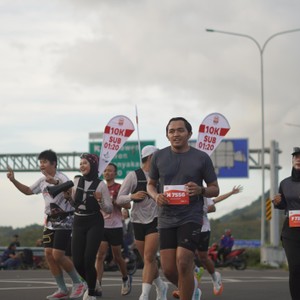 Race photo from KEDIRI HALF MARATHON 2026