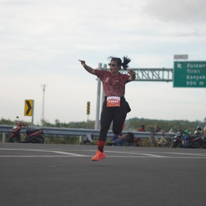 Race photo from KEDIRI HALF MARATHON 2026