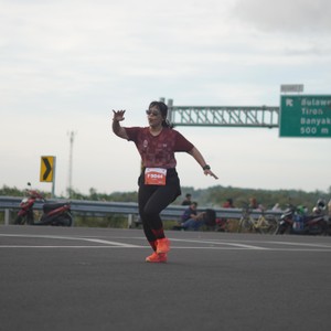 Race photo from KEDIRI HALF MARATHON 2026