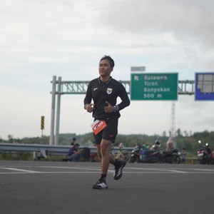 Race photo from KEDIRI HALF MARATHON 2026