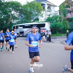 Race photo from BOGORUN 2026